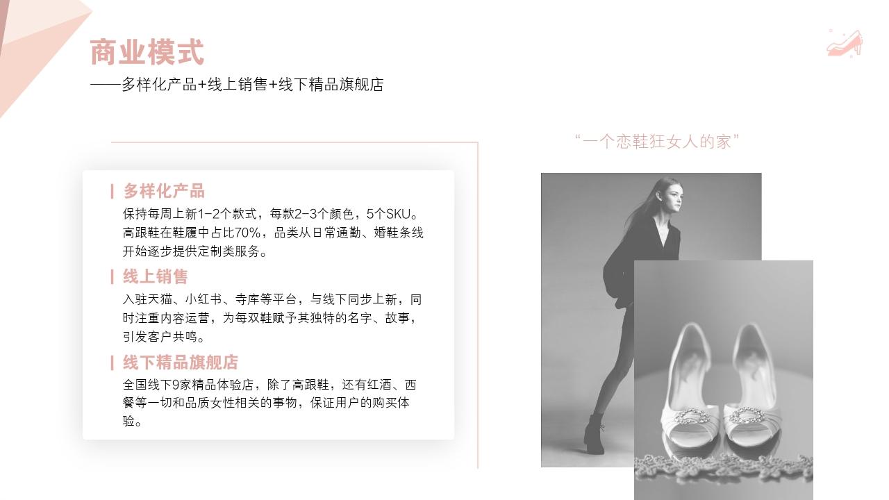 轻奢女鞋设计师品牌97steps商业计划书-商业模式