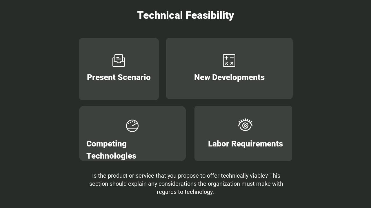 艺术建筑可行性研究报告英文PPT模板-Technical Feasibility