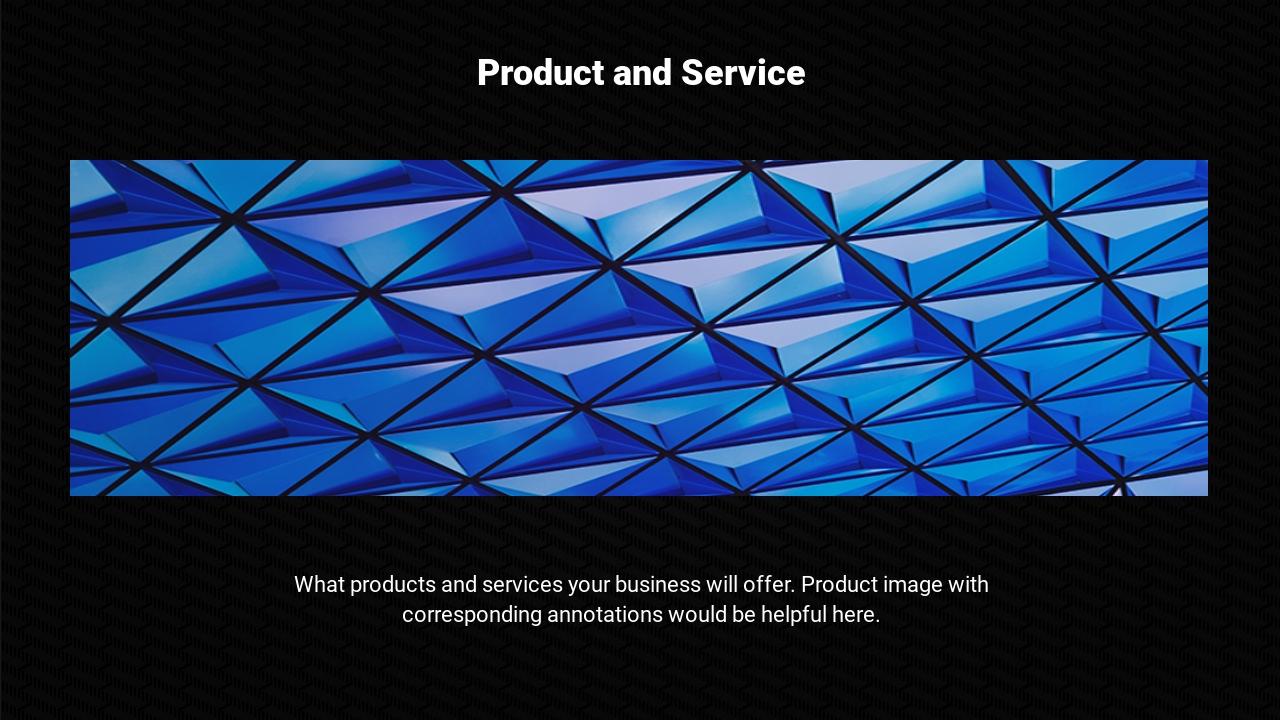 互联网科技融资路演商业计划书PPT-Product and Service